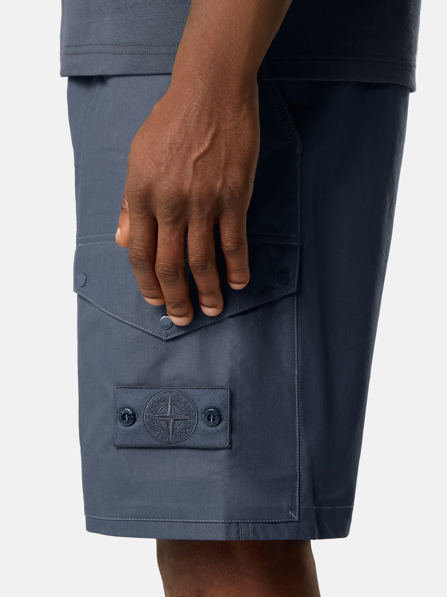 Stone Island ALL-WEATHER COTTON CANVAS_S.I. GHOST L1S15L100004-S0F01