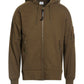 C.P Company  Zip Hoodie Ivy Green  RCCMSS716A-005086W