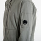 C.P Company Hoodie Silver 20CMSS081A-002246G
