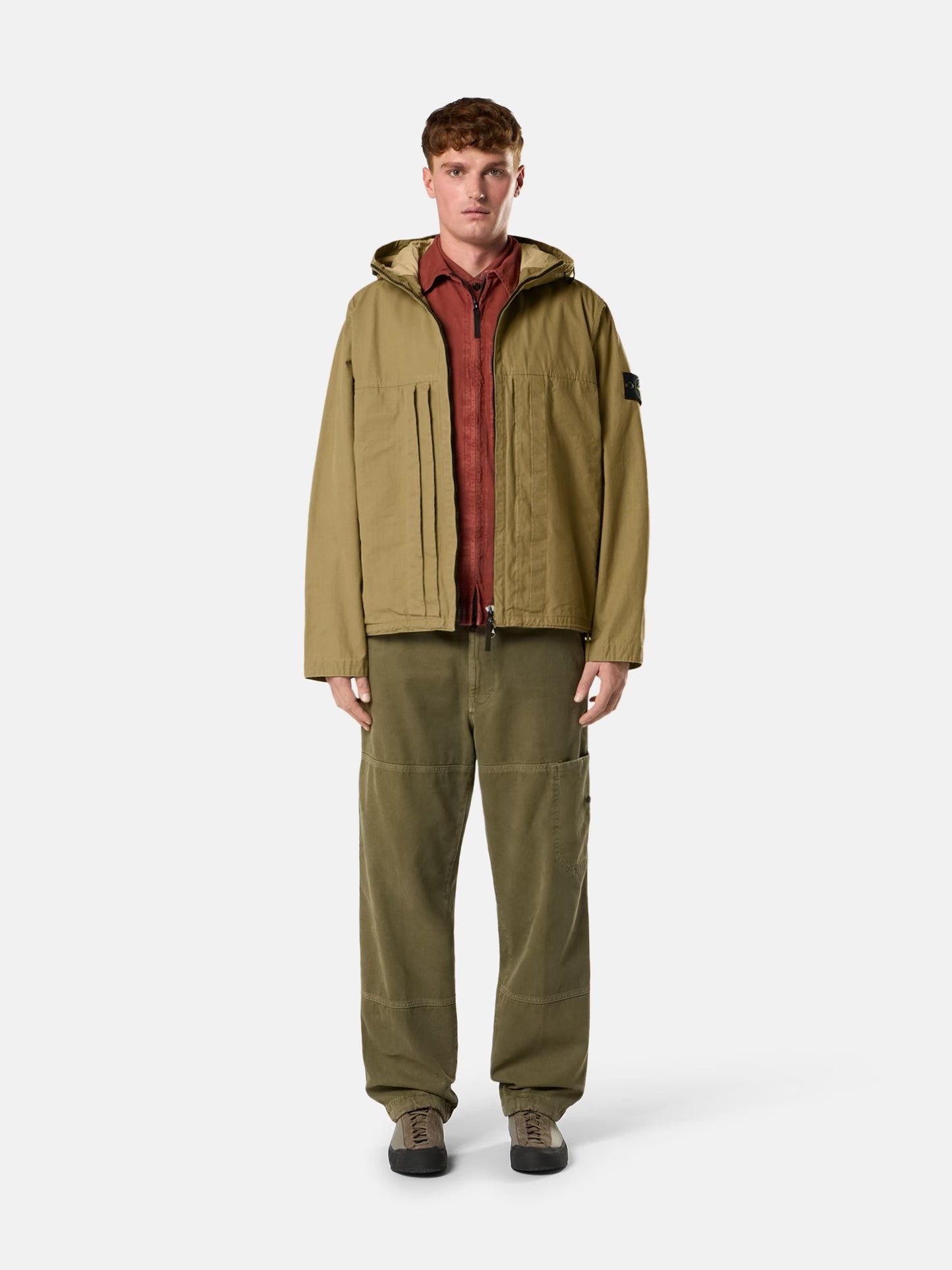 Stone Island DOUBLE-COATED COTTON RIPSTOP  L1S154100012-S0299