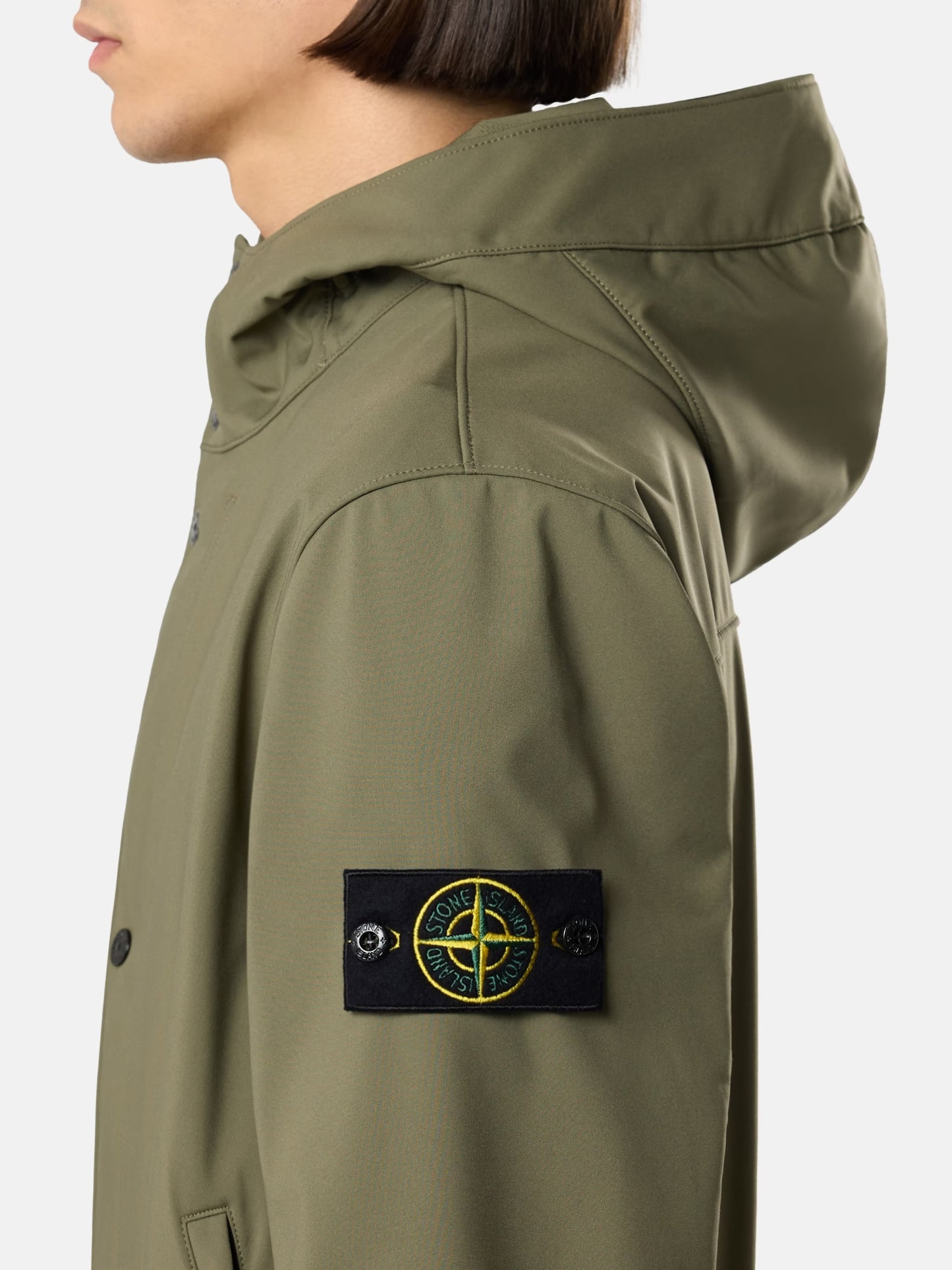 Stone Island LIGHT SOFT SHELL-R E.DYE® TECHNOLOGY IN RECYCLED POLYESTER L1S154100118-S0A22