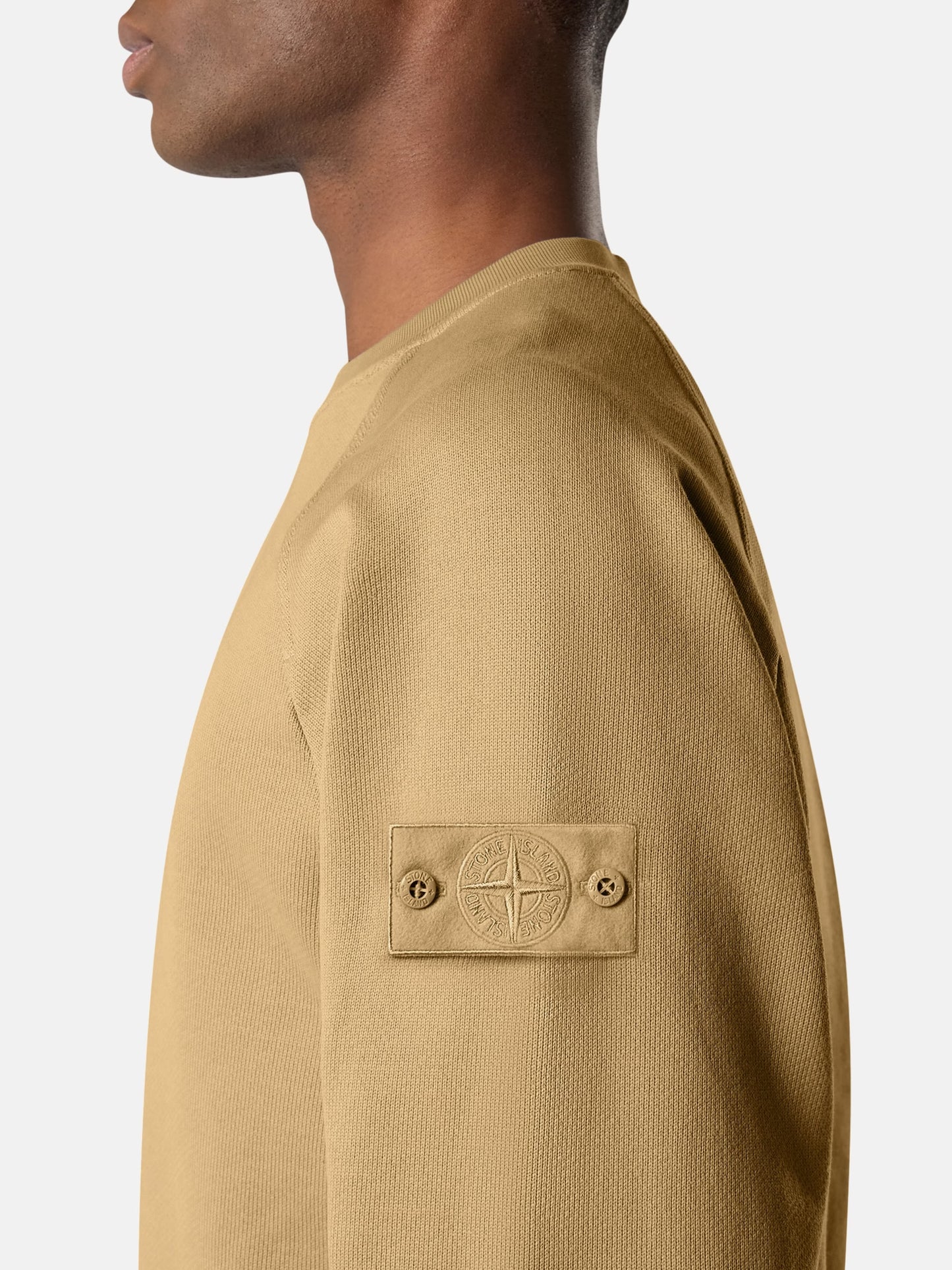 Stone Island HEAVY ORGANIC COTTON FLEECE_S.I. GHOST L1S156100028-S0F42