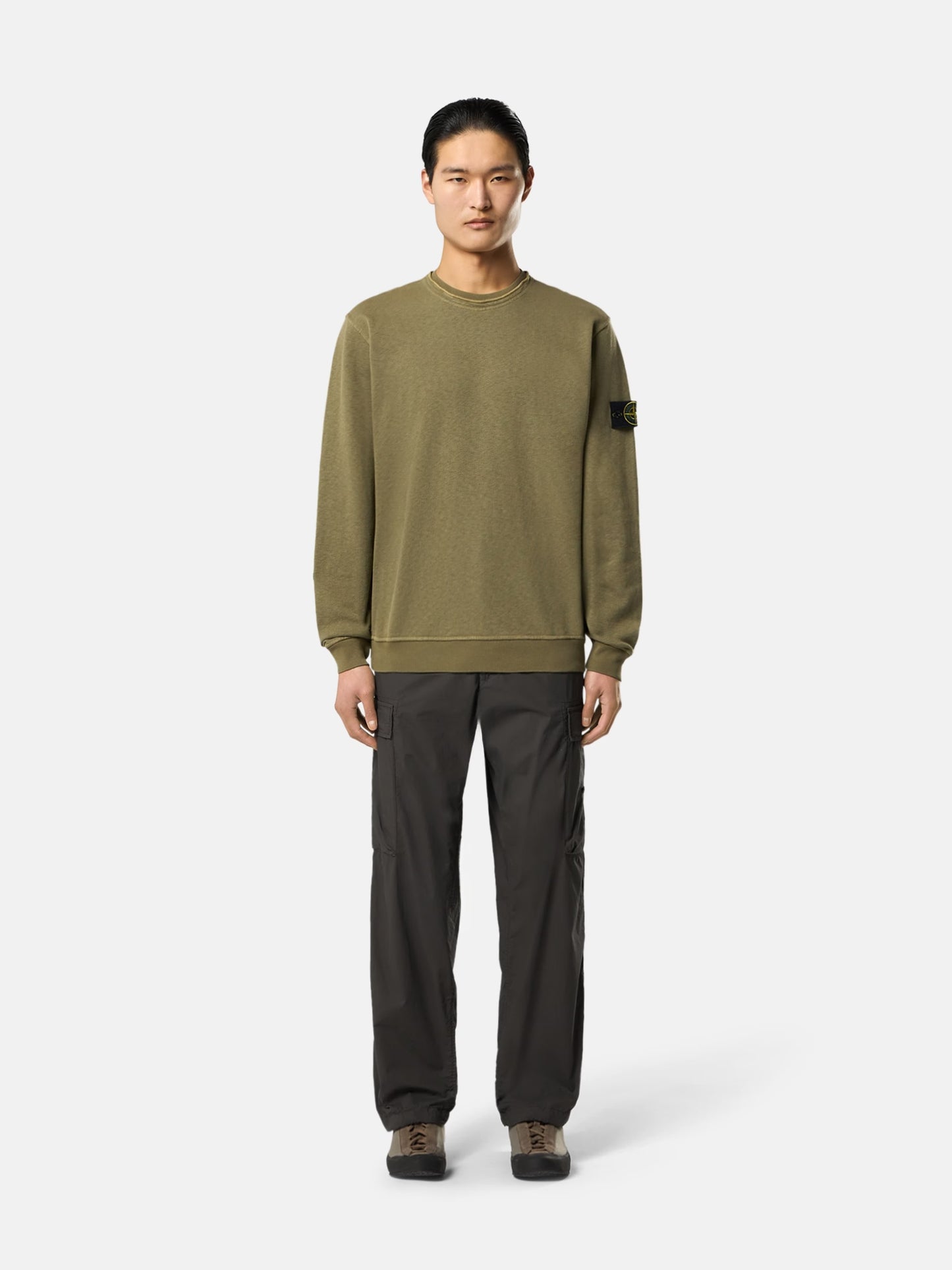Stone Island MALFILÉ FLEECE 'OLD' EFFECT  L1S156100034-S0060