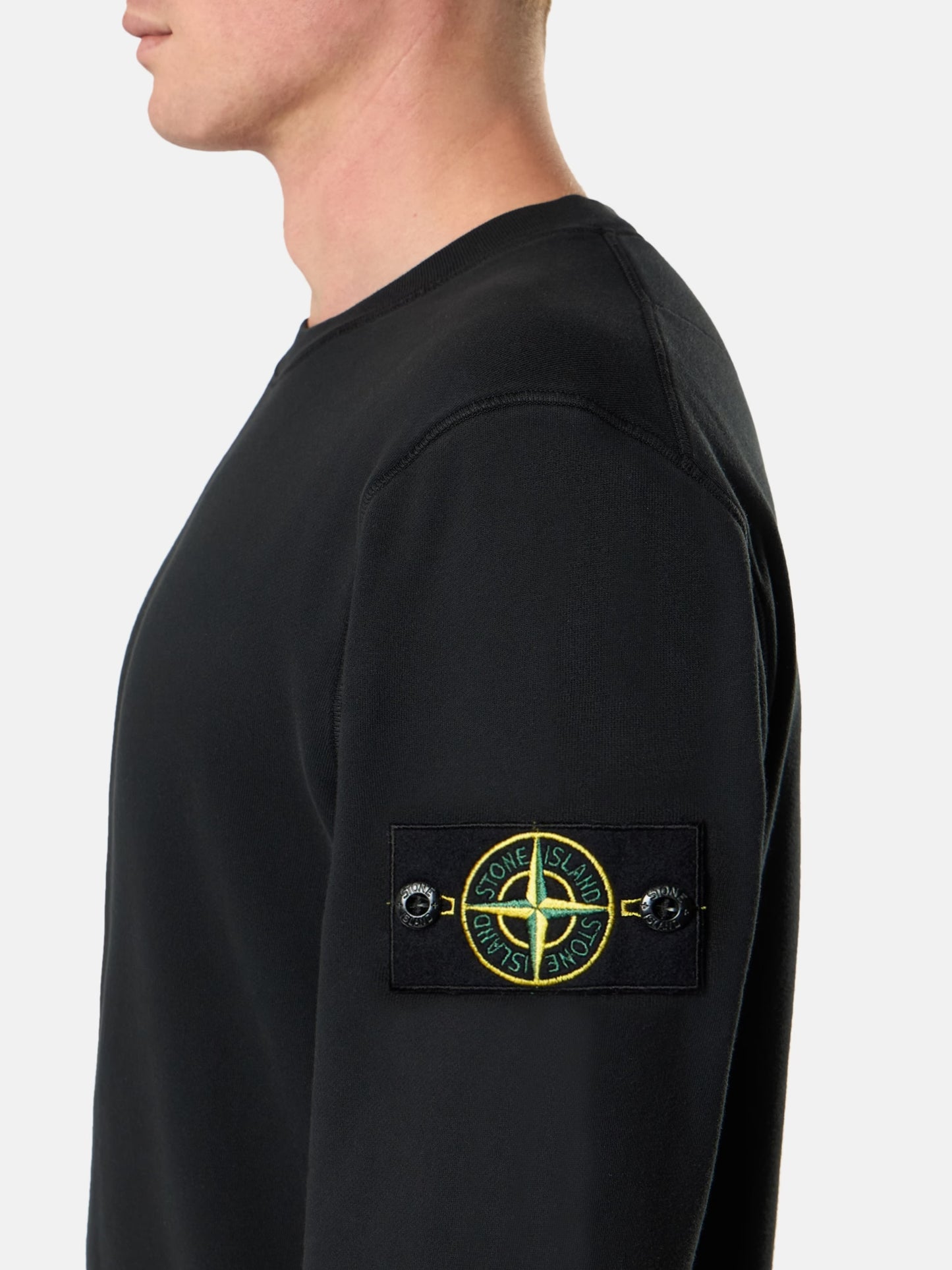 Stone Island Sweatshirt Black Crewneck L1S156100019-S0410
