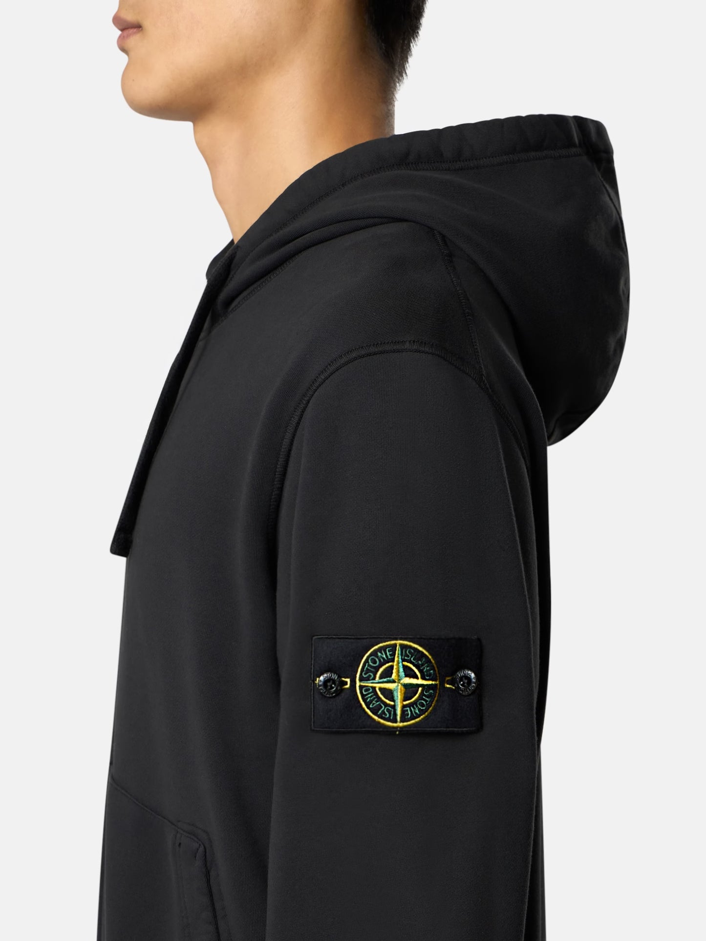 Stone Island Zip Hoodie Organic Cotton