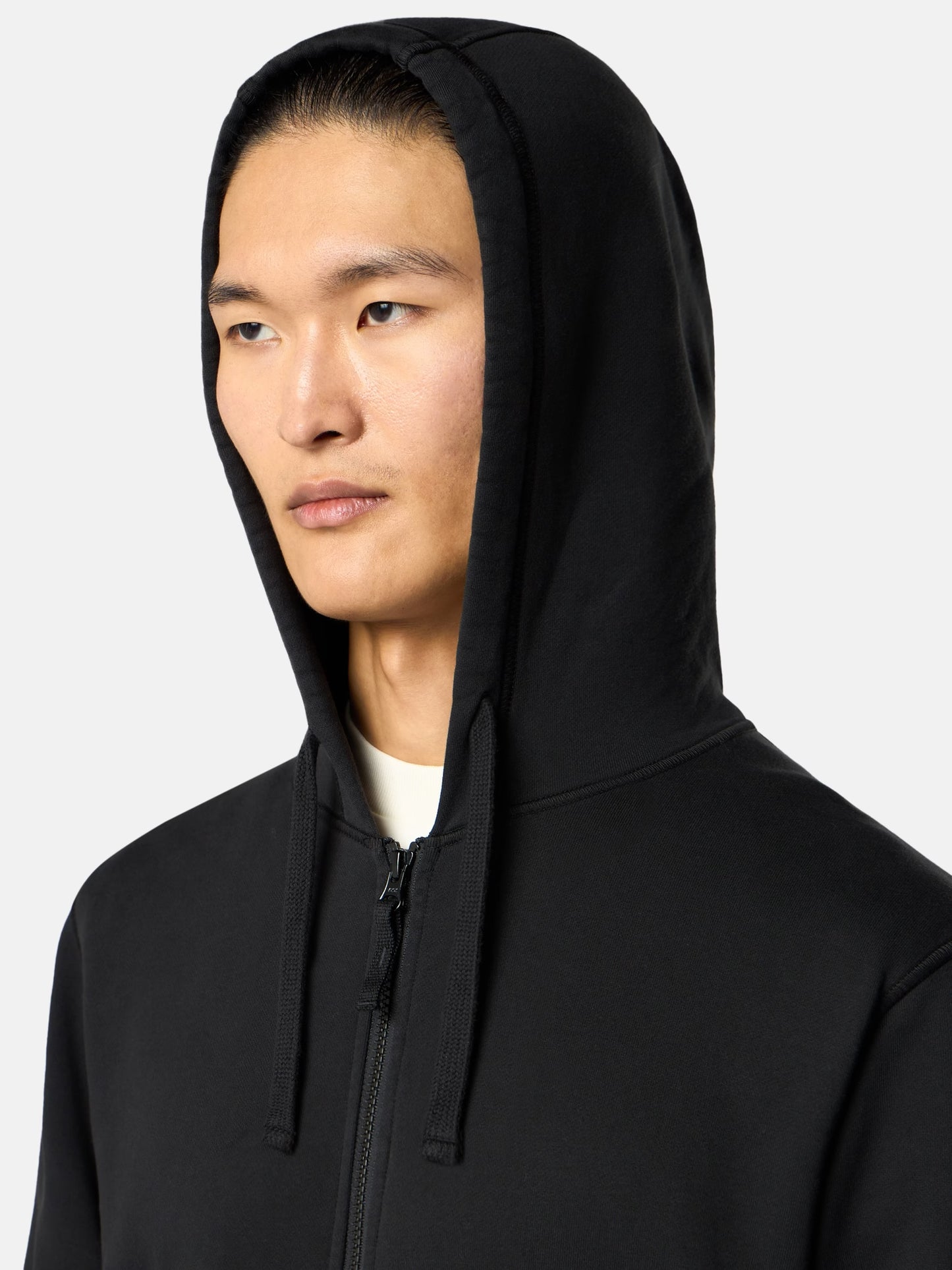 Stone Island Zip Hoodie Organic Cotton