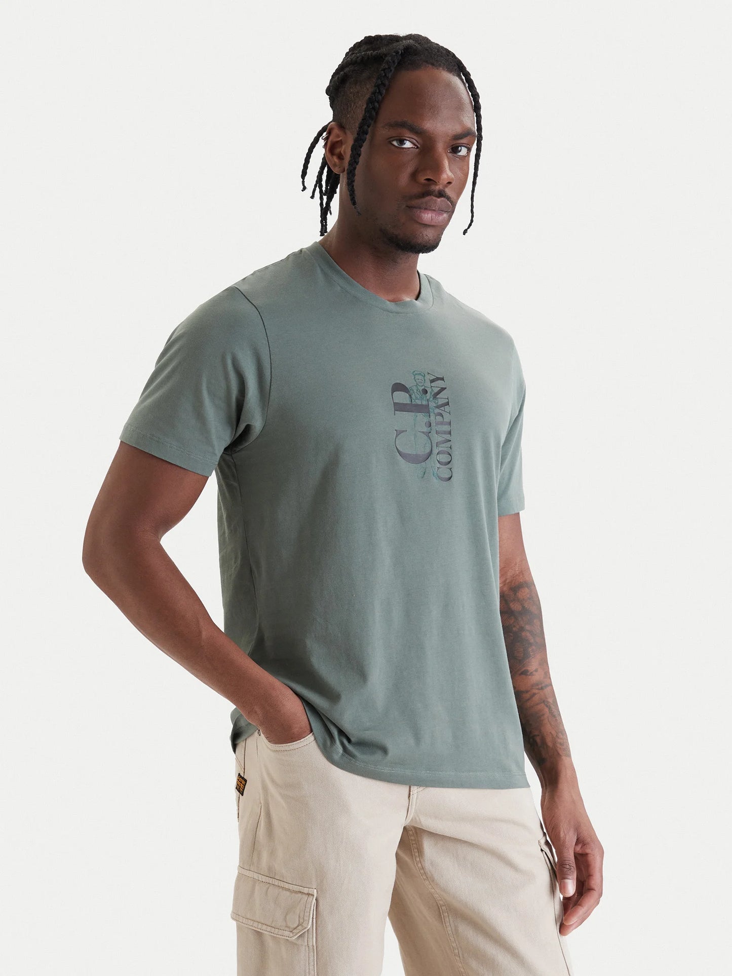 C.P Company T-Shirt LAUREL WREATH